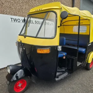 Bajaj tuk tuk rickshaw from new UK registered - Image 6