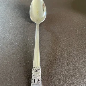 Oneida silver plated dessert spoons - Image 2
