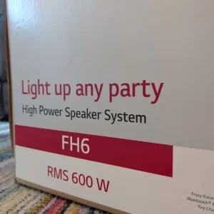 LG X Boom FH6 Bluetooth Party Speaker with Lights - Image 4