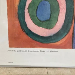 Large framed Kandinsky print - Image 2