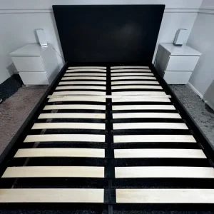 Grey Double Bed Frame - Image 7