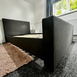 Grey Double Bed Frame - Image 8