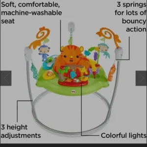 Fisher Price tiger jumperoo - Image 3