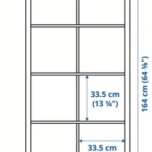 2 IKEA Kallax cube units