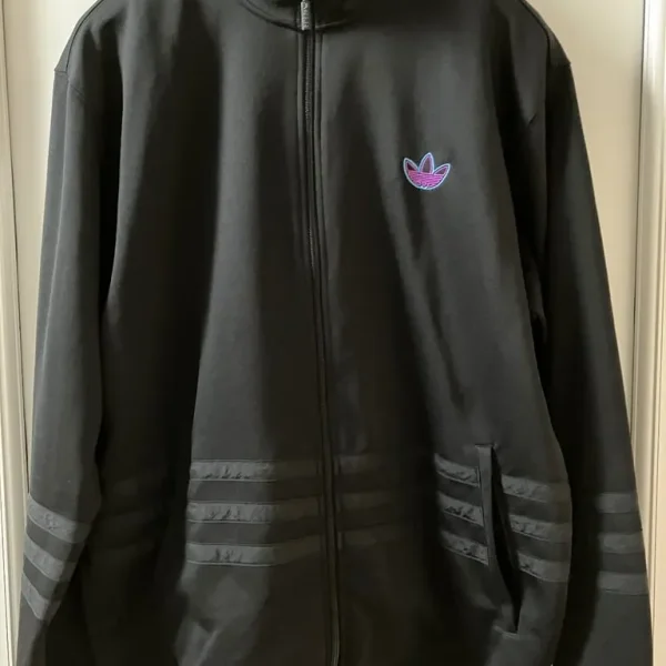 ADIDAS CARDIGAN WITH BEAUTIFUL STRIPES