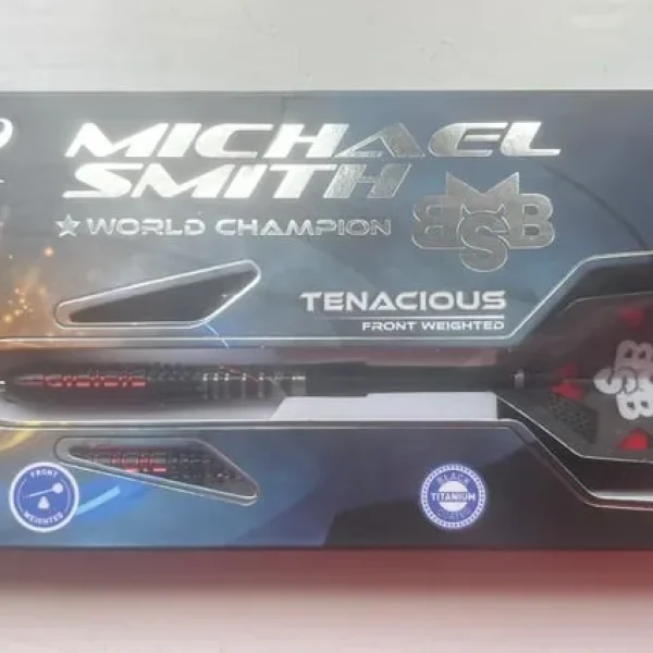 Michael Smith Tenacious 90% Tungsten Steel Darts