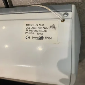 2 x wall mount garden heaters - Image 4