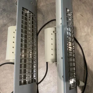 2 x wall mount garden heaters