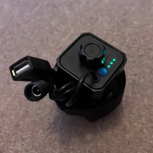 MTB Front Light 8000LM with Battery and Charger - Image 4