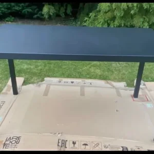 black dining table 4 seater la redoute hiba - Image 6