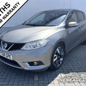 2016 Nissan Pulsar 1.2 DIG-T Tekna Petrol 5-Door Grey