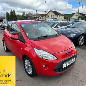 2014 Ford Ka Zetec Hatchback Petrol Manual