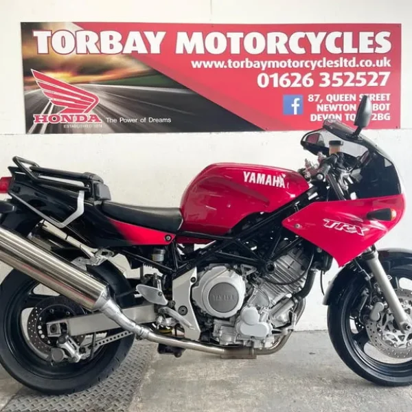 1997 Yamaha TRX850 Classic Twin in Red and Black