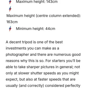 Manfrotto Compact MKC3-H01 tripod - Image 4