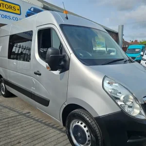 2018 Vauxhall Movano L2H2 F3500 P/V crewcab camper van - Image 2