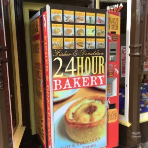 Hot and Cold Pastry Vending Machine