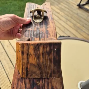 Driftwood and brass bottle opener - Image 7