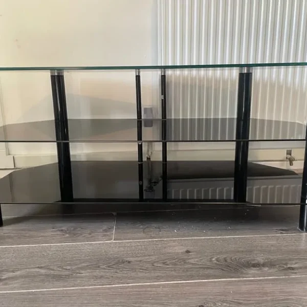 Glass cabinets and TV stands