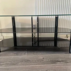 Glass cabinets and TV stands