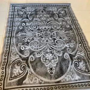 Magic carpet area rug 170x120cm grey - Image 2