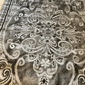 Magic carpet area rug 170x120cm grey - Image 5