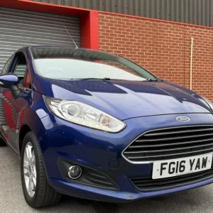2016 Ford Fiesta 1.25 Zetec Euro 6 3dr Hatchback Petrol Manual