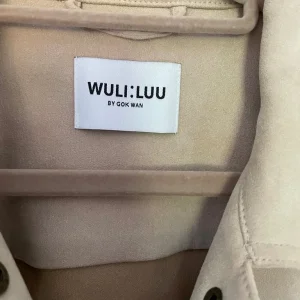 Gok Wan Wuli:Luu cream faux suede jacket size 18 - Image 3