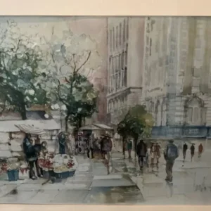 Charming watercolour print by Poggio - Image 2