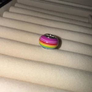 Silver rainbow charm - Image 2