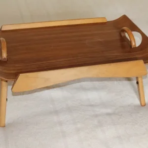 Vintage foldable breakfast tray