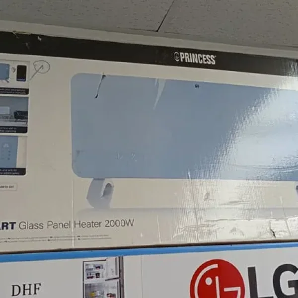 New Boxed Smart Glass Panel Heater 2000w