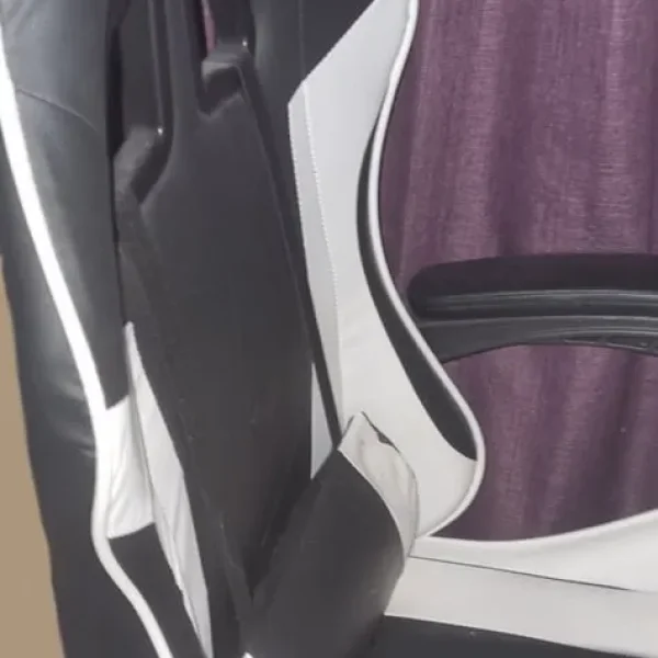 Gaming chair black and white