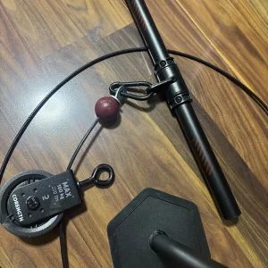 Weight Training Pulley Station With Pull Bar and Disc - Image 3