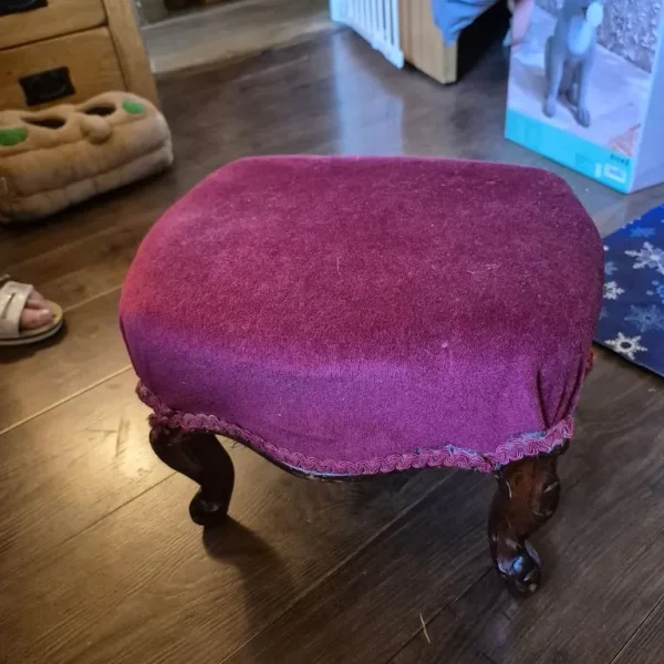 Victorian footstool
