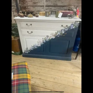 UPCYCLED VINTAGE CABINET AND SIDEBOARD