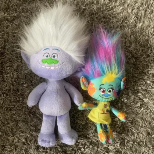 2x Trollz stuffed toys