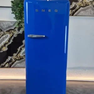 Smeg FAB28QBL1 50s Style Retro Blue Right Hinge Fridge With Ice Box - Image 2