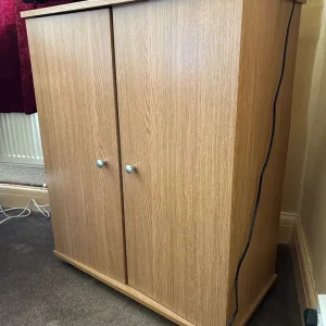 Wooden Sideboard Cupboard with Inner Shelf - Image 2
