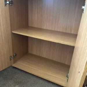 Wooden Sideboard Cupboard with Inner Shelf - Image 3