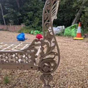 Antique French day bed - Image 3