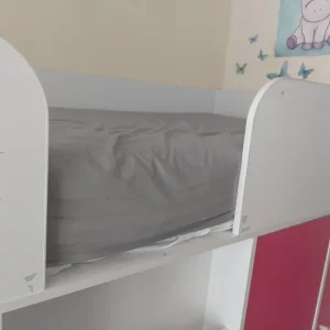 2 x Cabin Beds - 1 Black, 1 Pink - Image 5