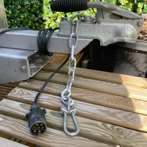 Galvanised Single Motorcycle Trailer - Image 2