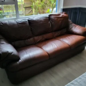 3 seater sofa and chair - Image 2