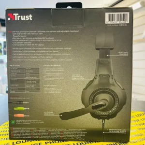 TRUST Ravu GXT 307 Wired Gaming Headset Black - Image 4