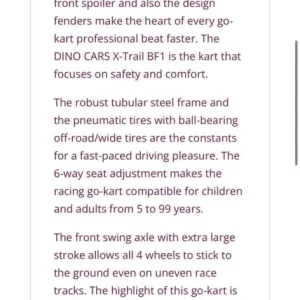 Dino x trail go kart - Image 6