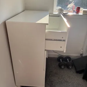White IKEA chest of drawers - Image 3
