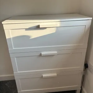 White IKEA chest of drawers