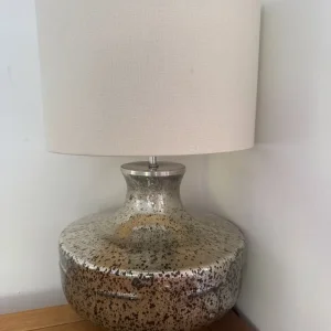Next lamp gold & cream