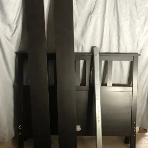 King size wooden bed - Image 4