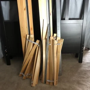 King size wooden bed - Image 7